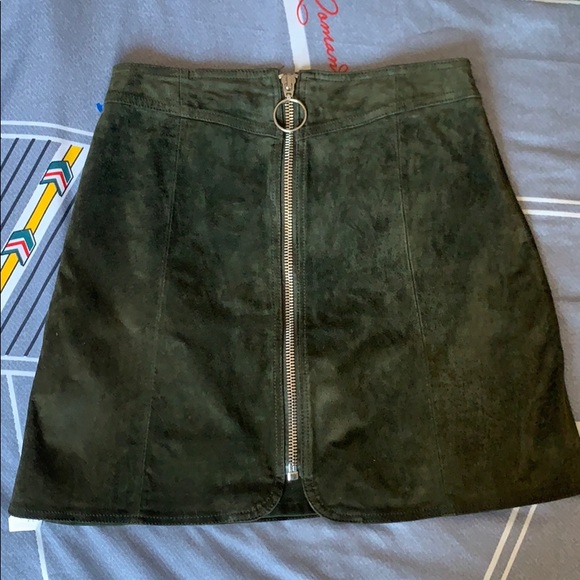 Zara 100% Suede Skirt - Picture 3 of 6